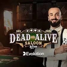 Dead or Alive: Saloon slot icon by Evolution, available at Nine Casino