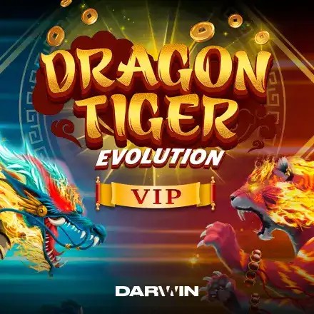 Dragon Tiger Evolution VIP by Darwin Gaming, showcased at ninecasino.com.gr – game logo