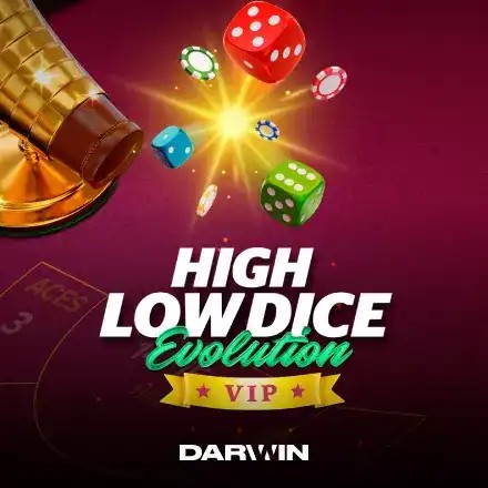 Play the High Low Dice Evolution VIP slot by Darwin Gaming on Nine Casino