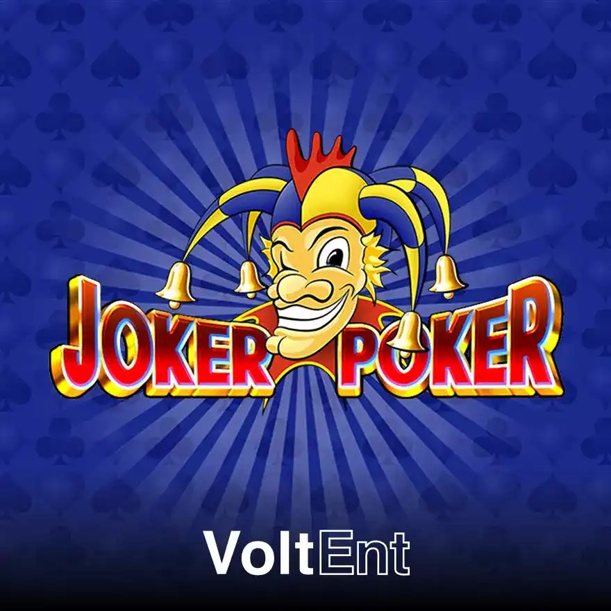 Joker Poker online game logo by VoltEnt on ninecasino.com.gr